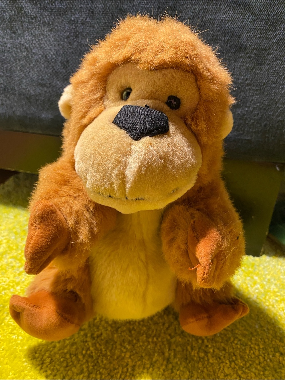 2 Hand Puppets Monkey Mouse - Picture 2 of 9